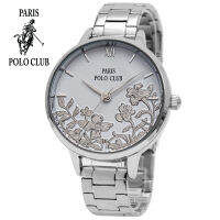 Paris Polo Club นาฬิกาข้อมือผู้หญิง สายสแตนเลส รุ่น PPC-220623L,PPC-220623L-WE,PPC-220623L-CYAN,PPC-220623L-OR,PPC-220623L-PK,PPC-220623L-BK