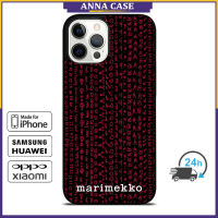 Marimekko302 Phone Case for iPhone 14 Pro Max / iPhone 13 Pro Max / iPhone 12 Pro Max / XS Max / Samsung Galaxy Note 10 Plus / S22 Ultra / S21 Plus Anti-fall Protective Case Cover
