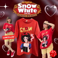 ⚡️⚡️NEW ARRIVALS ⚡️⚡️SNOWWHITE SMOKING T-SHIRT พร้อมส่ง