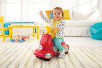 รถขาไถ สกูตเตอร์เด็ก Fisher-Price Laugh&amp;Learn Smart Stages Scooter รถขาไถเสริมพัฒนาการเด็กรุ่นขายดี สีแดง