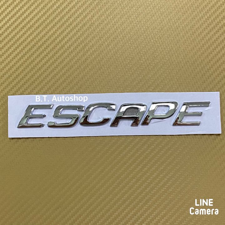 โลโก้-คำว่า-escape-ติดรถ-ford-ตัวหนังสือแยก-ขนาด-2-2-x17-5-cm-ราคาต่อชิ้น