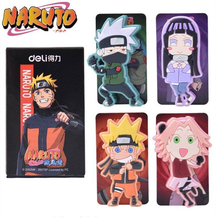 2023 Naruto Anime Stationery Naruto Eraser Character Model Cartoon ...