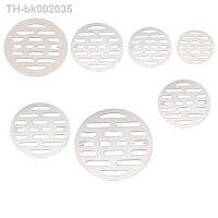 ﹉✲ Stainless steel Round Floor Drains Cover Plate Universal Sink Filter Anti-clogging Shower Hair Catcher Stopper Bathroom Hardware