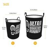 Ultramarathoner Ultramarathon Ultra Runner Race Circular Hamper,ตะกร้าเก็บของแข็งแรงและทนทานเหมาะสำหรับห้องครัวของเล่น