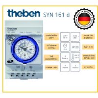 theben SYN161d ไทม์เมอร์ theben SYN 161d Time and light control Analogue time switches