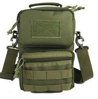 Men Tactical Bag Sling Mollle System Bags Sport Handbag Shoulder Pack Military Crossbody Bags Travel Camping Phone Bag XA107A