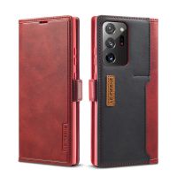 สำหรับSamsung Galaxy Note 20/หมายเหตุ 20 Ultra Luxury Retroพรีเมี่ยมหนังแม่เหล็กPUฝาครอบVINTAGEเคสโทรศัพท์ไอโฟนแบบหนังกระเป๋า