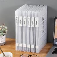 ▫□✢ A4 File Box Slim Document Case Portable Project Case Transparent Plastic Box for Office Desktop Document Organizer Box