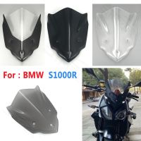 สำหรับ BMW S1000 S1000R R 2014 2015 2016 2017 2018 2019 2020กระจกกระจกรถจักรยานยนต์แผ่นเบนทางลม S 1000 R สีดำ