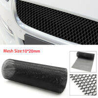 KLNU 100*33ซม.Universal กันชนหน้ารถ Rhombic Grille แผ่นตาข่ายโลหะ Nets