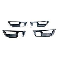 Chrome Mouldings ภายในประตู Handle ชามแผงสำหรับ Toyota Harrier 2021