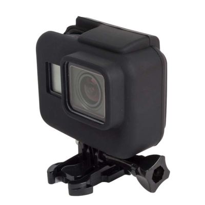 ซิลิโคนนุ่มหลากสีถ่ายภาพเคสสำหรับ Gopro Hero 7 6 5สีดำกรอบกล้องเพื่อการกีฬาสำหรับ Go Pro 7 6 5อุปกรณ์เสริมกล้องถ่ายรูป