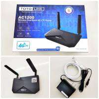 เราเตอร์ ใส่ซิม 4G Router TOTOLINK (LR1200) Wireless AC1200 5G/2.4G 300Mbps+867Mbps #ของแท้