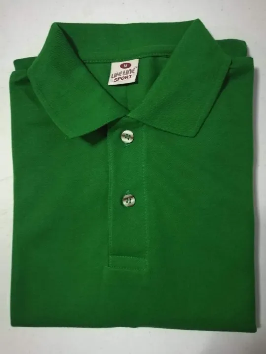 ☎ Lifeline Polo Shirt For Mens (Emerald Green) | Lazada PH