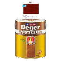 Beger WoodStainสีย้อมไม้เบเยอร์ G-1905 สีไม้พะยูง กระป๋องเล็ก ( ปริมาณ 0.946 ลิตร ).