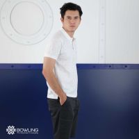 Mens Polo Shirt เสื้อยืด แขนสั้น by BOWLING