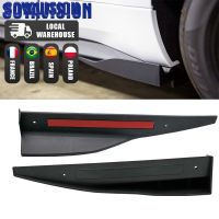 Universal รถด้านข้างกระโปรง Extension Winglet กันชนสำหรับ Ford Mustang ROUSH 2015- 2017 Body Extension Rocker Splitters Diffuser