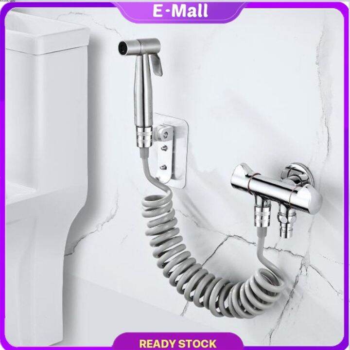 E MALL 304 Stainless Steel Hand Held Toilet Bidet Sprayer Bathroom