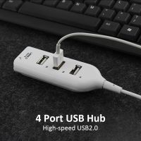 5Mbps 4 Port Adapter Splitter USB Hub High Speed Multiple USB 2.0 Power Expander USB Hubs