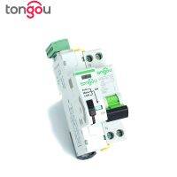 TONGOU รีโมตควบคุมเบรกเกอร์ขนาดเล็กแบบถอยอัตโนมัติ16A MCB 1P + N 220V โค้ง C C AC