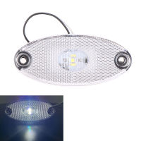 Canhtq ไฟเครื่องหมายไฟ Led ด้านข้าง3LED 12V 24V สำหรับรถพ่วงรถบรรทุกคาราวาน