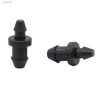 ﹊✲ 3mm and 4mm Hose End Plug Garden Irrigation Pipe Fittings Hose Water Seal Closure Tools Plastic Connector 50 Pcs
