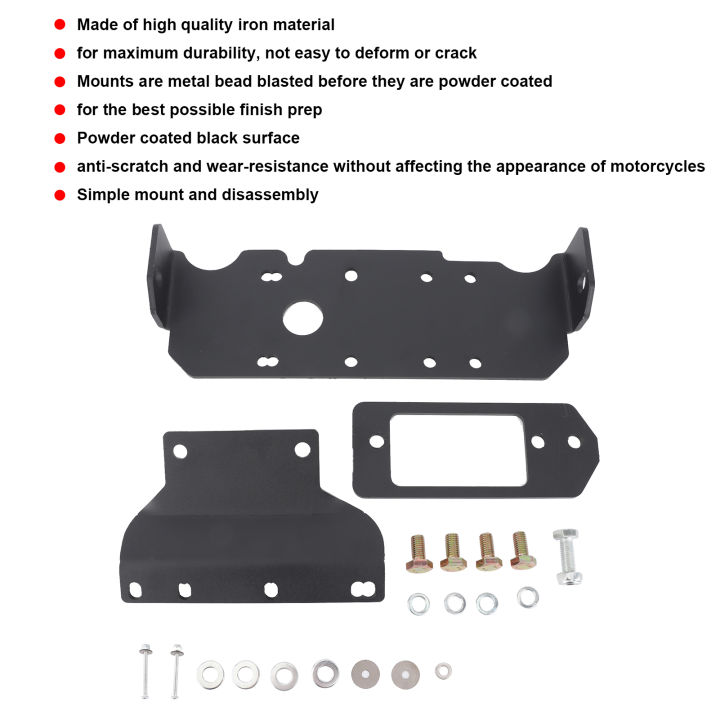 ชุดติดตั้งเครื่องกว้าน-utv-101285แผ่นยึดเหมาะสำหรับฮอนด้าผู้บุกเบิก1000-1000-eps-1000-5
