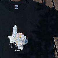 City lights t-shirt (Black/White)