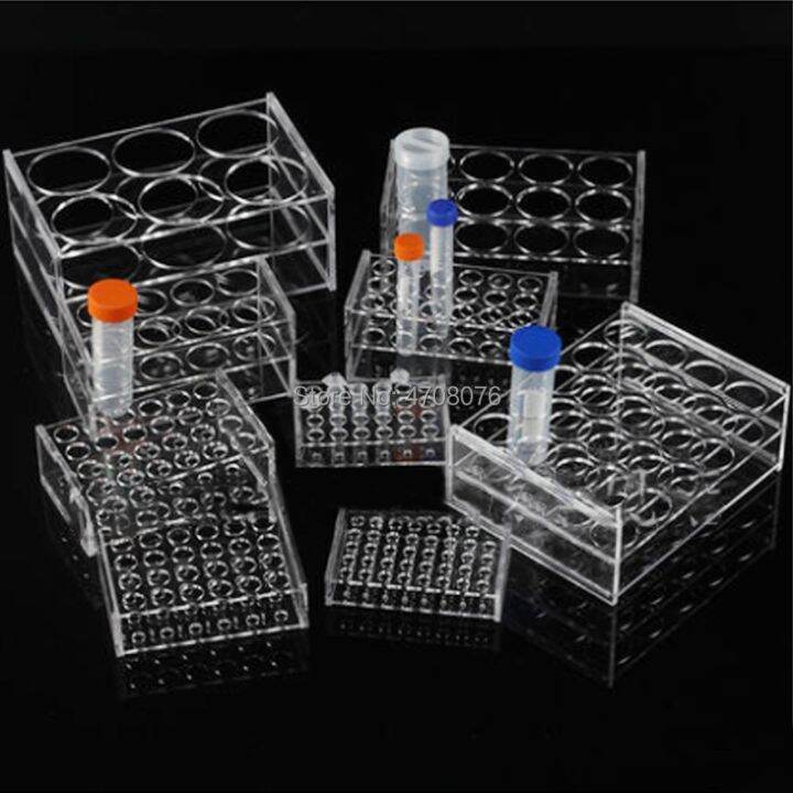 yf-holes-x-dia-16-5mm-plastic-lab-test-tube-holder-transparent-rack-shelf-centrifugal-for-lab-supplies