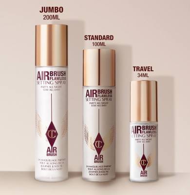 Charlotte Tilbury Airbrush Flawless Setting Spray สเปรย์ช่วยเซ็ตเมคอัพติดทนนาน