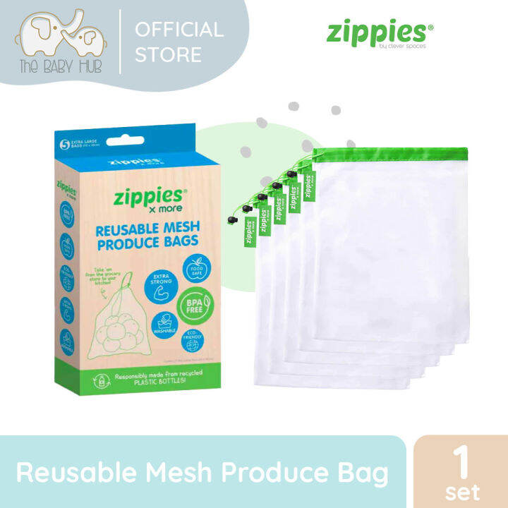 Zippies Reusable Mesh Produce Bag Lazada PH