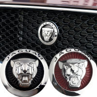 Car Front Center Grille Emblem Badge Sticker For Jaguar XE XEL XF XFL XJL F-PACE F-TYPE Exterior Modified Accessories Decoration