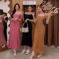 #JBS1691 Coffee Talk Knit Dress