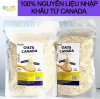Hcmyến mạch oats canada nguyên chất túi 1kg  cán vỡ - ảnh sản phẩm 1