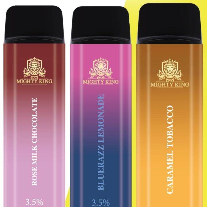 MIGHTY KING 6000 PUFFS RECHARGEABLE DISPOSABLE POD DEVICE PODS MODS