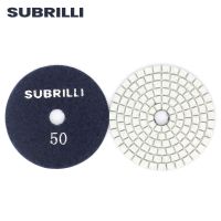 SUBRILLI 3Inch Diamond Polishing Pads Granite Stone Polishing Buffing Abrasive Wheel Angle Grinder Tools Grit50-3000