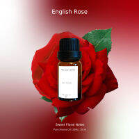 น้ำมันหอมระเหย 100% กลิ่น English Rose ขนาด 10ml 1ขวด Pure Aroma Oil 100% 1piece แบบเยาะ เปิดฝาใช้ได้เลย (ไม่มีกล่อง) (no box) ใช้กับตะเกียงอโรมา Aromatherapy Oil