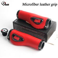 ODI MTB Grips Soft Bicycle Handlebar Grips Leather Comfortable Ergonomic Lock on Grips Bicycle Handle Cover Cuffs MTB BMX Part Handlebars