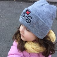 Winter baby hat cute baby hat for warm kids winter knit hat kids brand boy girl hat 【JULY]