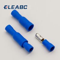 [HOT ZHKKZZLWWG 510] Hot 50 X Blue Male Bullet Connector Crimp Terminals Wiring