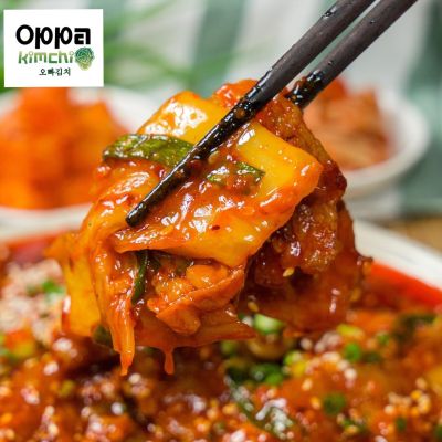 Oppa Kimchi กิมจิ , อปป้ากิมจิ กิมจิต้นตำหรับจากเกาหลี กิมจิโฮมเมด Kimchi/김치 homemade kimchi 900 กรัม