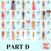 ตุ๊กตา Barbie Barbie สำหรับเด็กผู้หญิงตุ๊กตา Barbie ตุ๊กตา Barbie Preloved