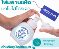 โฟมอาบน้ำแห้ง Kleandy Vetz คลีนดี้ เวทซ์ สำหรับสัตว์เลี้ยง สุนัข แมว ขนาด 250 ml.