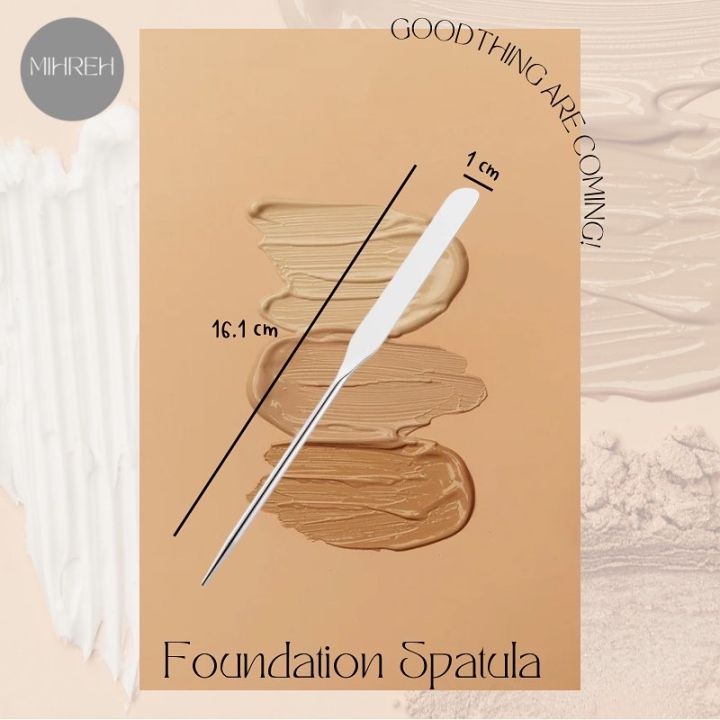 พร้อมส่ง-foundation-spatula-ไม้พายลงรองพื้น-นวัตกรรมใหม่ของการลงรองพื้น-แบบช่างแต่งหน้าเกาหลี