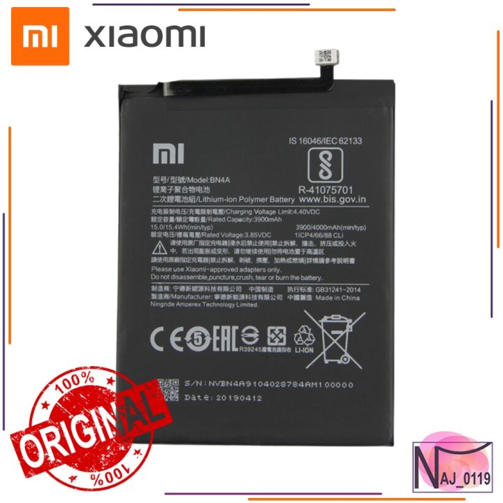 แบตเตอรี่-ใช้สำหรับเปลี่ยน-xiaomi-redmi-note-7-battery-model-bn4a-4000mah-high-quality-แบตเตอรี่รับประกัน-6-เดือน