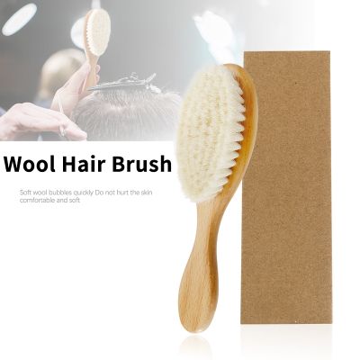 ♚ Hot Sale 100 Natural Baby Wooden Hair Brush Newborn Hair Brush For Head Massager