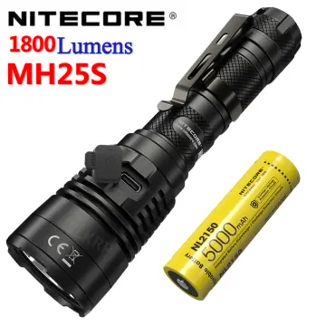 Flashlight Nitecore New P30, Nitecore Nl2150 5000mah