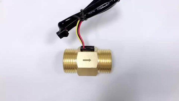 Sen Hzg1wa G1 Copper Range 4 45lmin Water Flow Switch Flow Meter For Coffee Machine Water Flow 9490