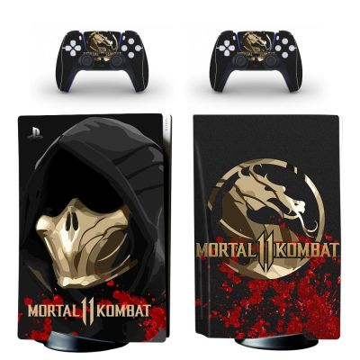 Mortal Kombat PS5 Standard Disc Edition Skin Sticker Decal Cover for PlayStation 5 Console amp; Controllers PS5 Skin Sticker Vinyl