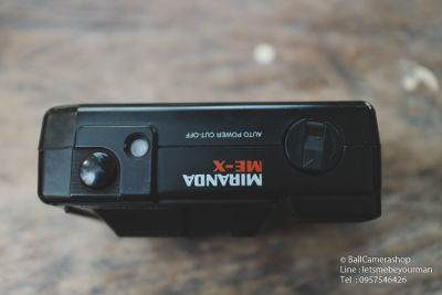 ขายกล้องฟิล์ม Compact Miranda ME-X มาพร้อมเลนส์ FIX 34mm F4.5